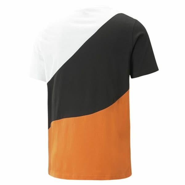 T-shirt Puma Power Cat Mörk Orange Män - S