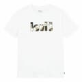 Miniatyrbild 4 av 11: T-shirt Levi's Camo Poster Logo Bright 60732 Vit - 14 år