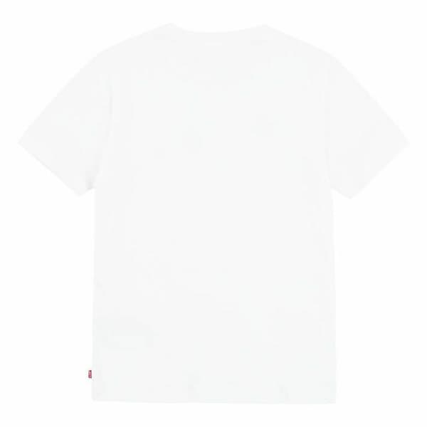 T-shirt Levi's Camo Poster Logo Bright 60732 Vit - 14 år