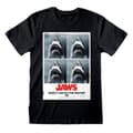 Miniatyrbild 1 av 3: T-shirt med kortärm Jaws Don´t Go In The Water Svart Unisex - L
