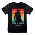 Miniatyrbild 1 av 2: T-shirt med kortärm The Mandalorian Spectrum Svart Unisex - M