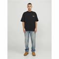 Miniatyrbild 11 av 11: T-shirt med kortärm Herr Jack & Jones bari Back Svart Män - 2XL