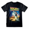 Miniatyrbild 1 av 2: T-shirt med kortärm Back to the Future Poster Svart Unisex - M