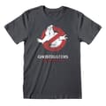 Miniatyrbild 1 av 2: T-shirt med kortärm Unisex The Ghostbusters Japanese Text Mörkgrå - XL