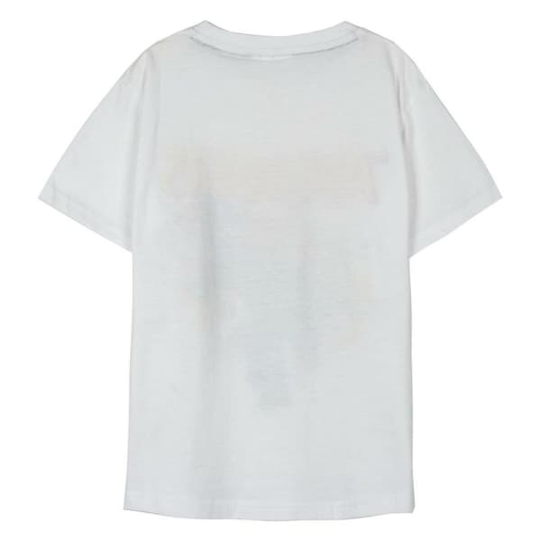 Barn T-shirt med kortärm Marvel Vit - 10 år