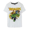 Miniatyrbild 1 av 6: Barn T-shirt med kortärm Marvel Vit - 10 år