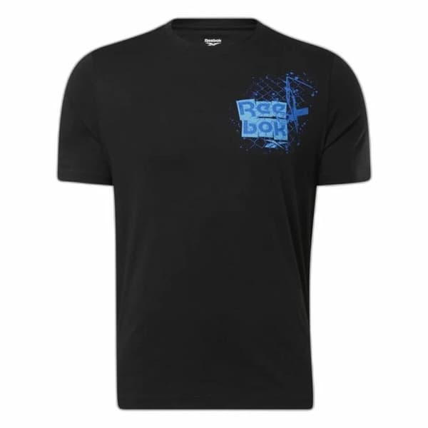 T-shirt med kortärm Herr Reebok Graphic Series Svart - L