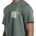 Miniatyrbild 3 av 9: T-shirt med kortärm Herr Reebok Graphic Series Grön - M