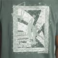 Miniatyrbild 4 av 9: T-shirt med kortärm Herr Reebok Graphic Series Grön - M