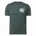 Miniatyrbild 1 av 9: T-shirt med kortärm Herr Reebok Graphic Series Grön - M