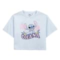 Miniatyrbild 1 av 3: T-shirt med kortärm Dam Stitch Ljusrosa - XL
