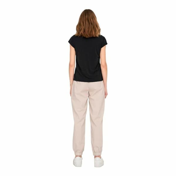 T-shirt med kortärm Dam Only Onlfree Life Mod.V-Neck Svart - M