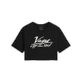 Miniatyrbild 1 av 2: T-shirt med kortärm Dam Vans GO ANYPLACE CREW CROP II Svart - M