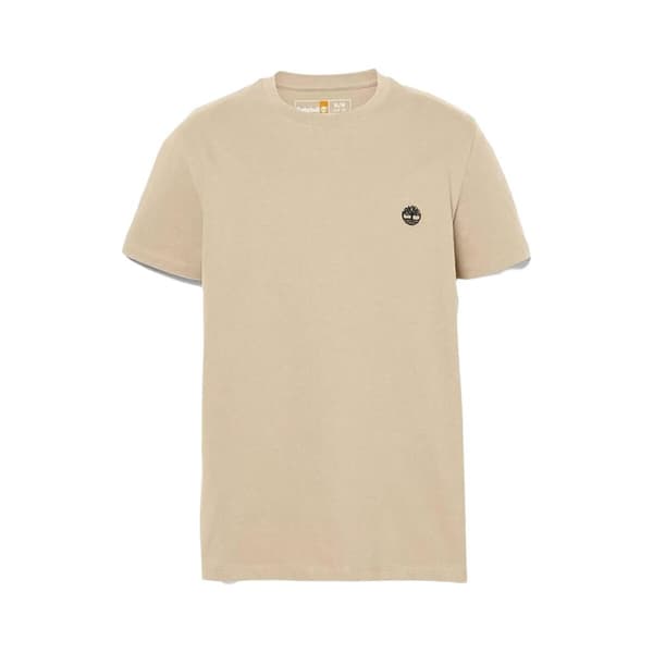 T-shirt med kortärm Herr Timberland Beige - S