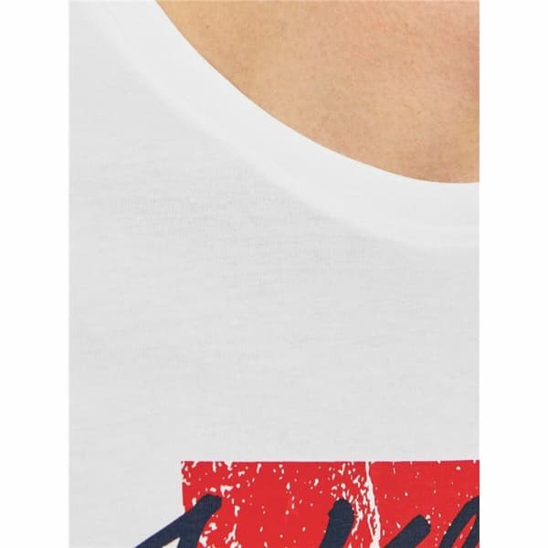 T-shirt med kortärm Herr Jack & Jones tiley Vit - L