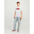 Miniatyrbild 2 av 6: T-shirt med kortärm Herr Jack & Jones tiley Vit - L