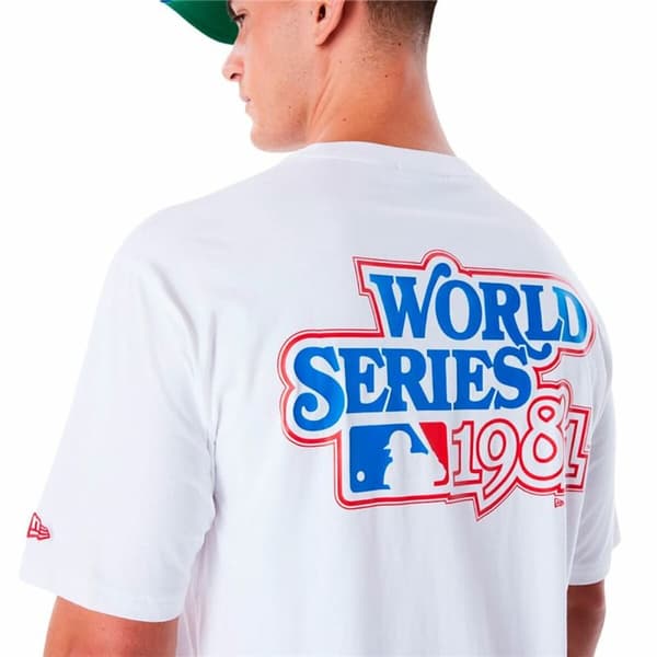 T-shirt med kortärm Herr New Era MLB WORLD SERIES OS LA Dodgers Hombre - XL