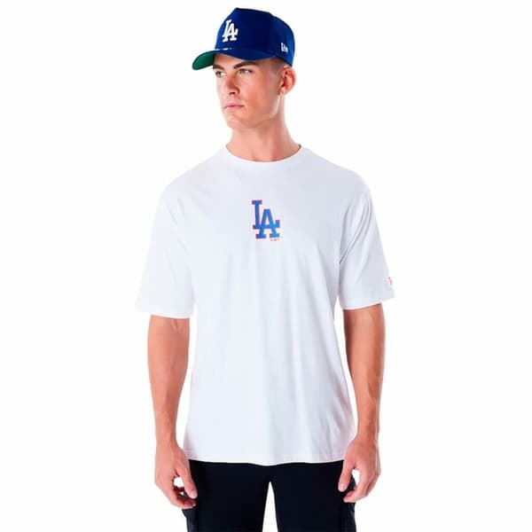 T-shirt med kortärm Herr New Era MLB WORLD SERIES OS LA Dodgers Hombre - XL