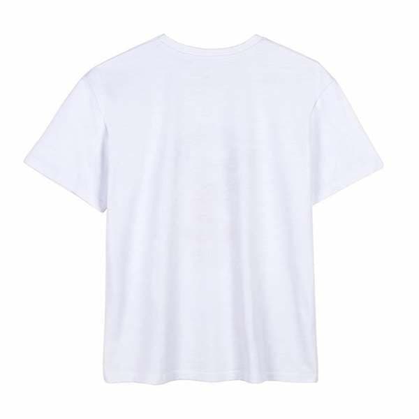 T-shirt med kortärm Dam Mickey Mouse Vit - XS