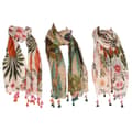 Miniatyrbild 1 av 3: Halsduk Home ESPRIT Beige Multicolour Korall (3 antal)