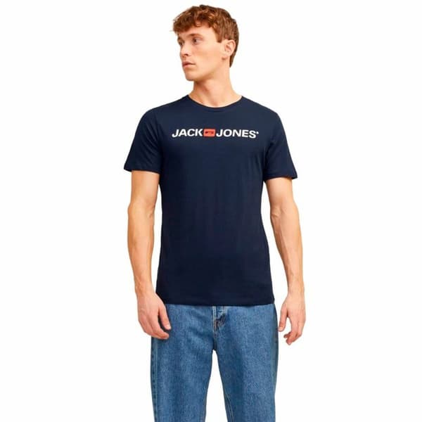 T-shirt med kortärm Herr Jack & Jones ecorp Old Logo - XS