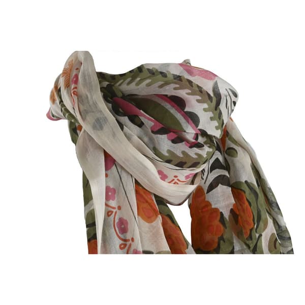 Nenäliina Home ESPRIT Beige Monivärinen Koralli (3 osaa)