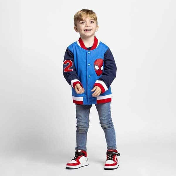 Unisex Sports Jacket Spider-Man Blue (5 Years)