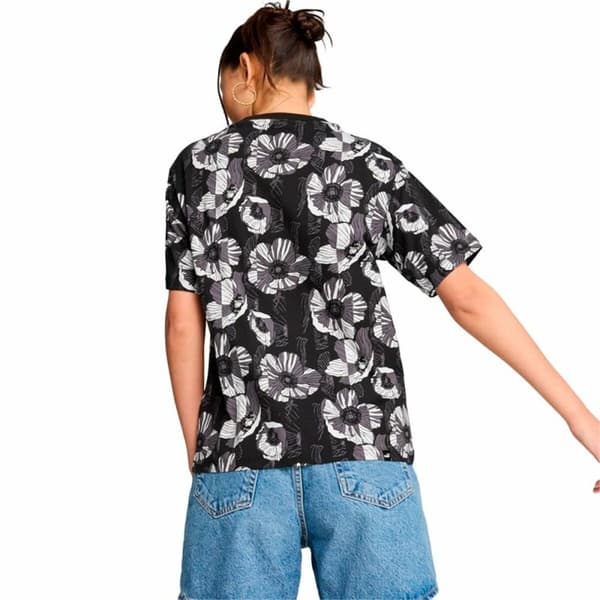 T-shirt med kortärm Dam Puma Essentials + Class Act Aop - S