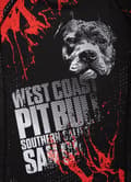 Pikkukuva 4 / 6: Pit Bull -rashguard Blood Dog -lyhythihainen paita, L