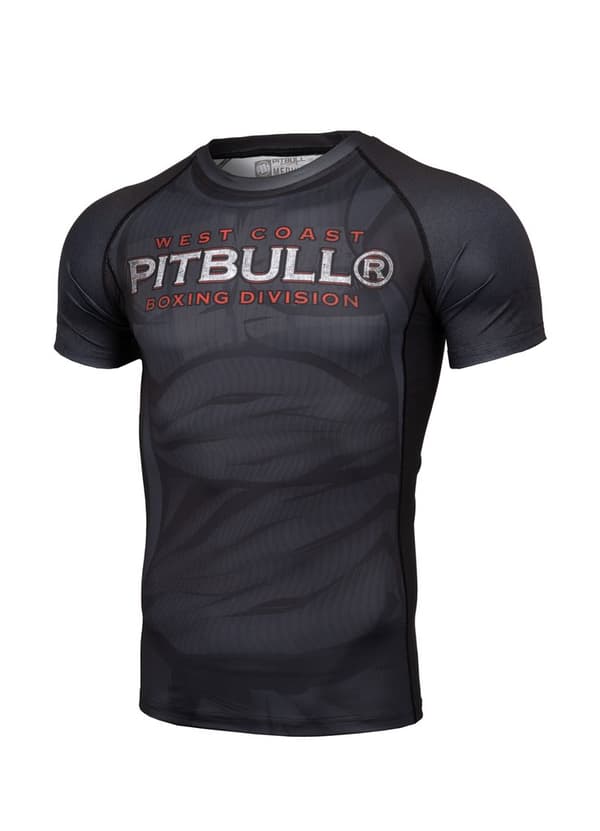 Pit Bull Rashguard Kortærmet Boxing 19 Kortærmet M