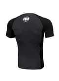 Miniatyrbild 1 av 2: Pit Bull Rashguard Kortärmad Kortärmad Bröstlogotyp M