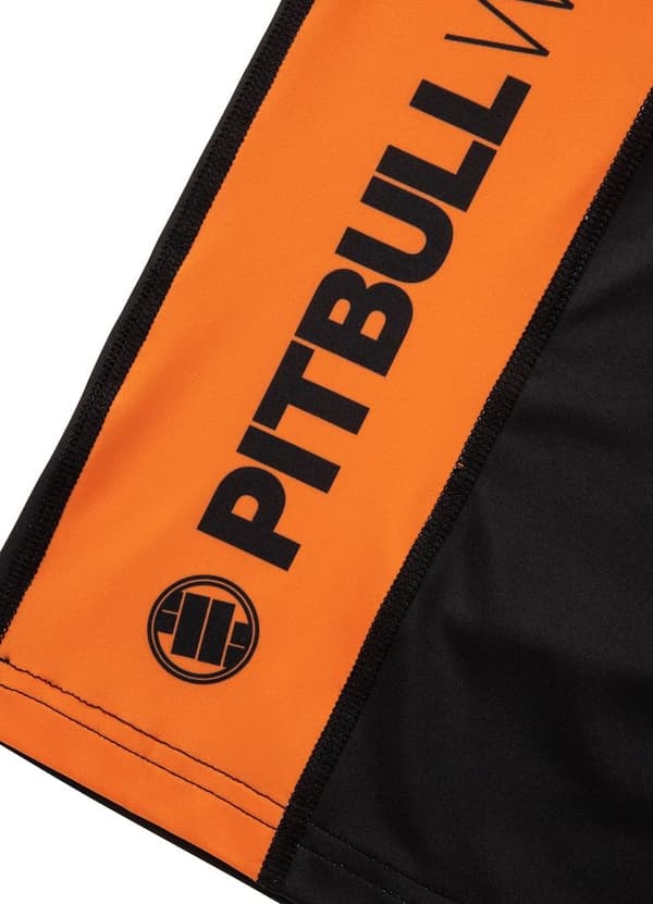 Pit Bull Rashguard Kortærmet Kortærmet Orange Hund 2020 M