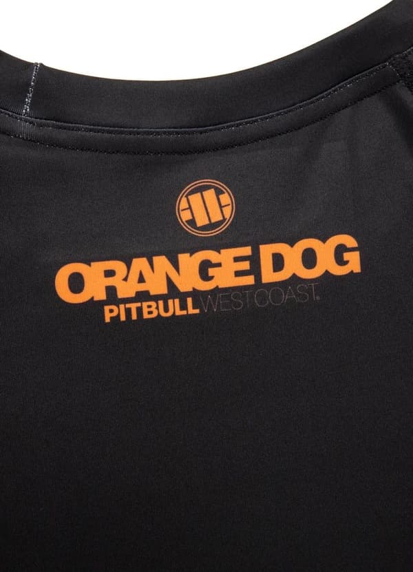 Pit Bull -rashguard-paita, lyhythihainen, lyhythihainen, oranssi, koiralle, 2020, L