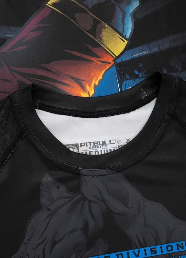Pit Bull -rashguard-paita, lyhythihainen, Masters Of Boxing -malli, M