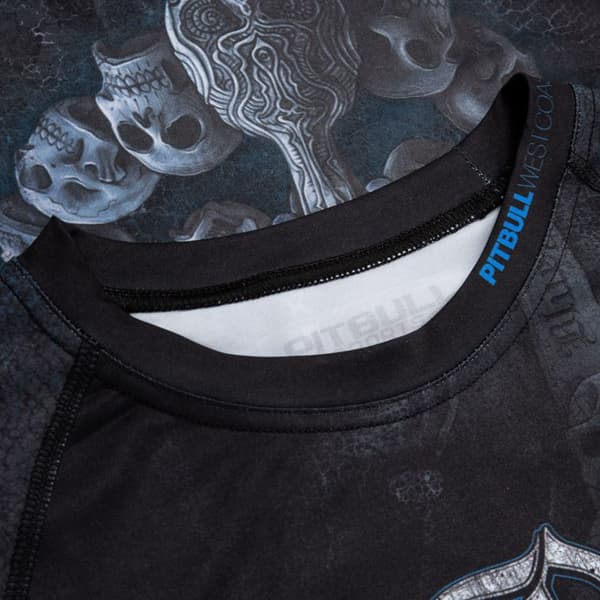 Pit Bull Rashguard Skull Dog Långärmad M