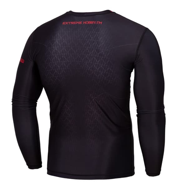 Extreme Hobby Pitkähihainen Rashguard Musta Armor M