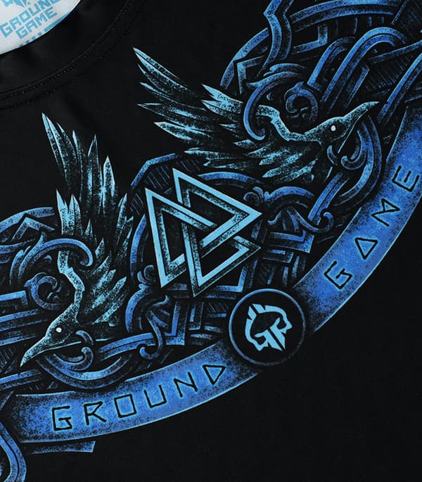 Ground Game Rashguard "Viking" Langærmet M
