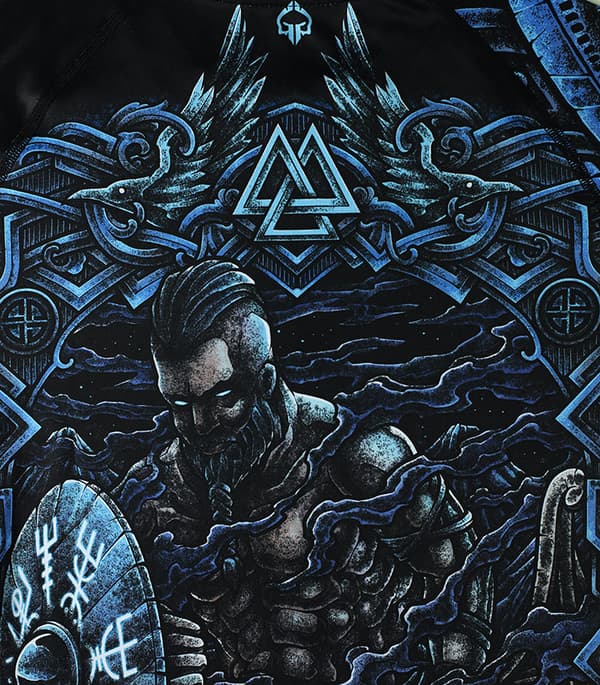 Ground Game Rashguard "Viking" Langærmet M