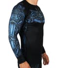 Miniatyrbillede 2 af 7: Ground Game Rashguard "Viking" Langærmet M