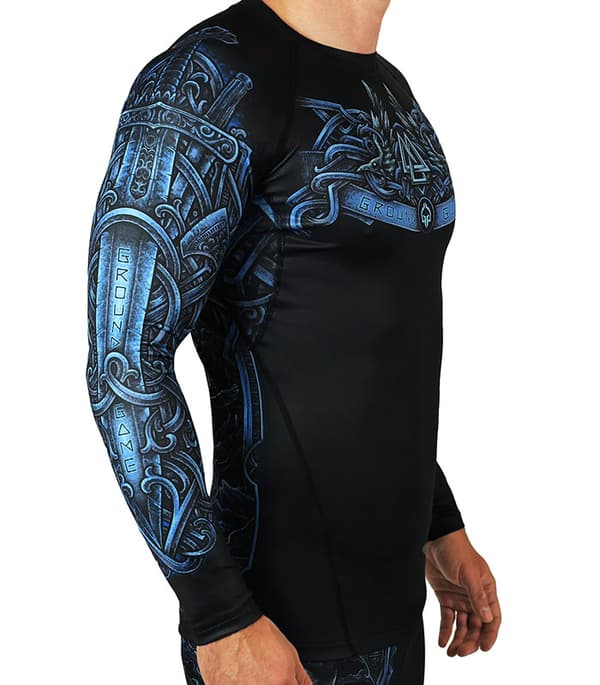 Ground Game Rashguard "Viking" Langærmet M