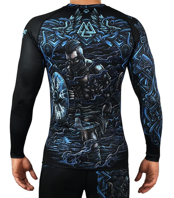 Ground Game Rashguard "Viking" Langærmet M