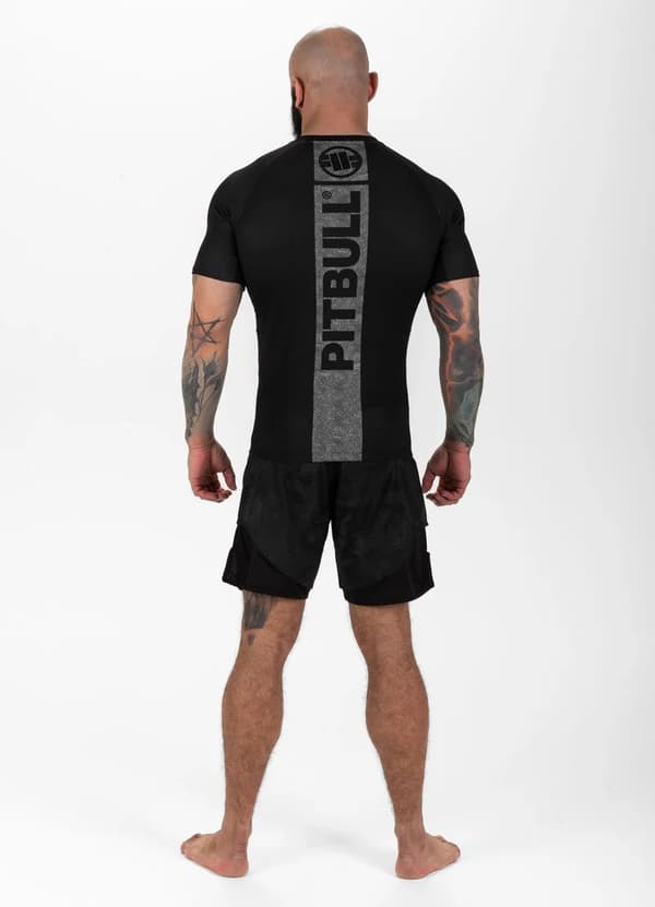 Pit Bull -rashguard-paita, lyhythihainen, syntynyt vuonna 1989, M