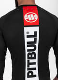 Miniatyrbild 3 av 11: Pit Bull Rashguard Långärmad Hilltop Sports Svart L