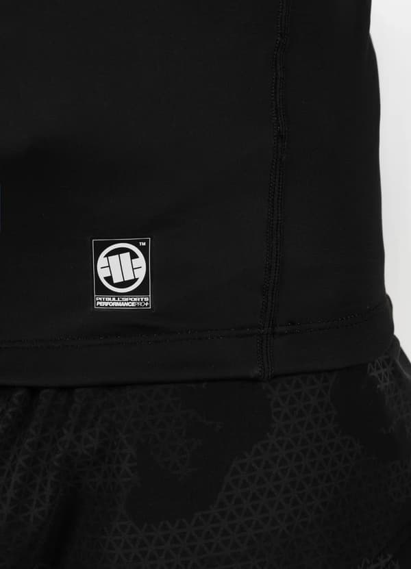 Pit Bull Rashguard Långärmad Hilltop Sports Svart L