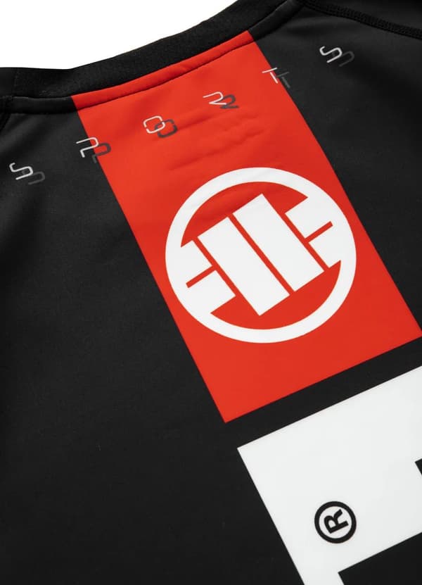 Pit Bull Rashguard Långärmad Hilltop Sports Svart L