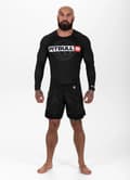 Miniatyrbild 1 av 11: Pit Bull Rashguard Långärmad Hilltop Sports Svart L