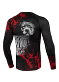 Pikkukuva 4 / 10: Pit Bull Rashguard Performance Blood Dog -pitkähihainen paita, L