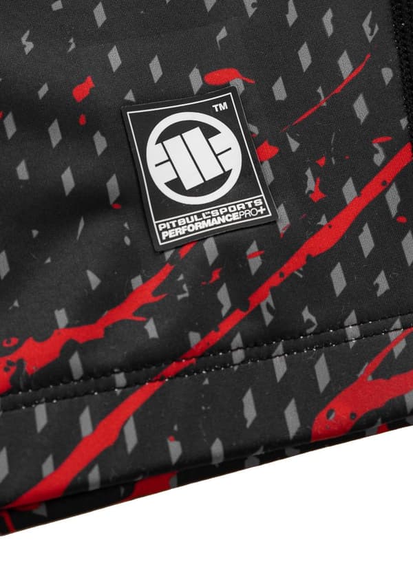 Pit Bull Rashguard Performance Blood Dog -pitkähihainen paita, L