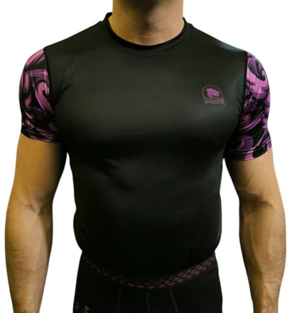 WarHouse Rashguard Kortärmad "Viper" Svart XXL