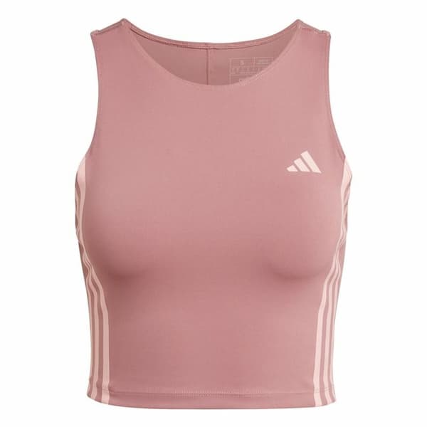 Kortærmet T-shirt til Mænd Adidas Own The Run Pink - XS